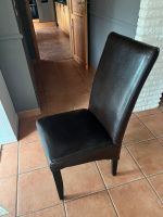 Stühle Schwarz Kunstleder 5 Stück Dithmarschen - Tellingstedt Vorschau