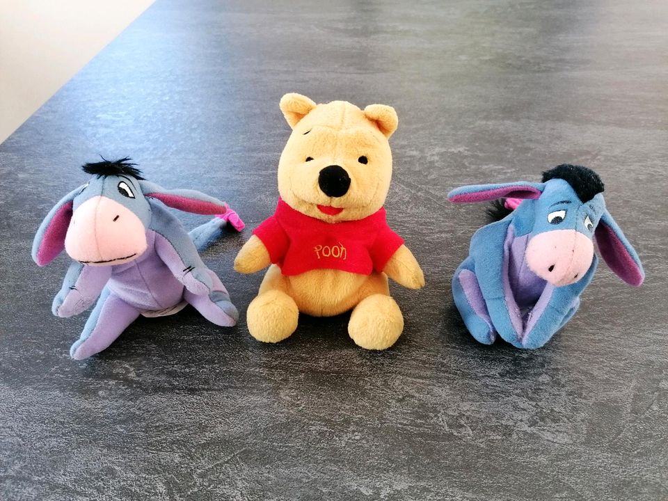 Winnie pooh Stofftier und Iaah in Kappeln