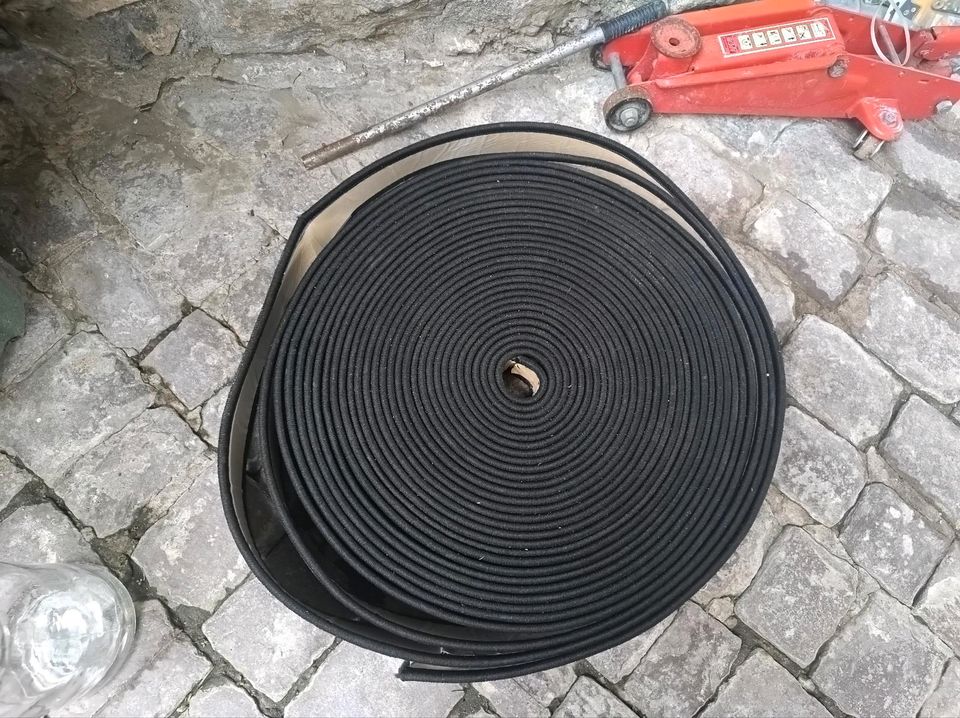 Teppichsockel Anthrazit schwarz 8cm 25 Meter Rolle in Königsbach-Stein 