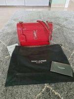 YSL Sunset Medium rot Krokoprägung WIE NEU Bayern - Bergen Vorschau