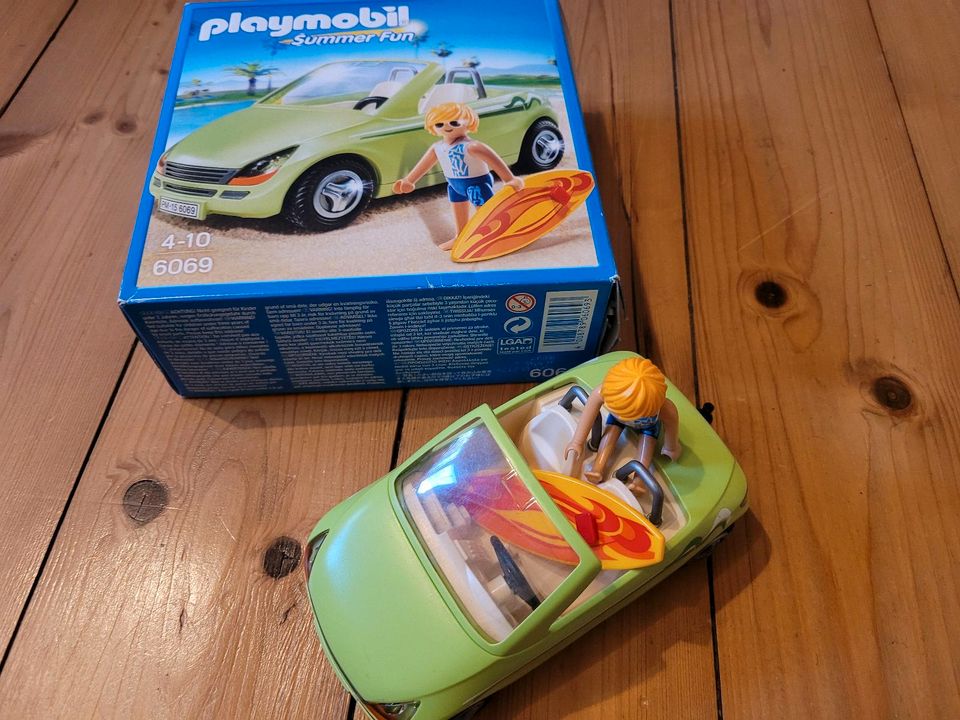 Playmobil 6069 summer fun Surfer Cabrio Surfbrett vollständig in Ludwigsburg