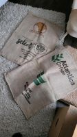 Jute Säcke Kaffeesäcke bedruckt 4x Pflanzen Winter Kissen Baden-Württemberg - Bruchsal Vorschau