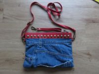 kleine Tasche Umhängetasche Jeans Beutel Retro Nordrhein-Westfalen - Borken Vorschau