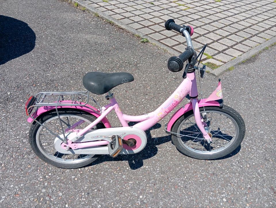 Rosa Puky Fahrrad Mädchen 16 Zoll in Neckarsulm