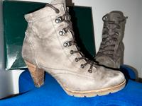 Paul Green Leder Schnür Stiefel Stiefeletten beige grau 37,5 4,5 Rheinland-Pfalz - Bingen Vorschau