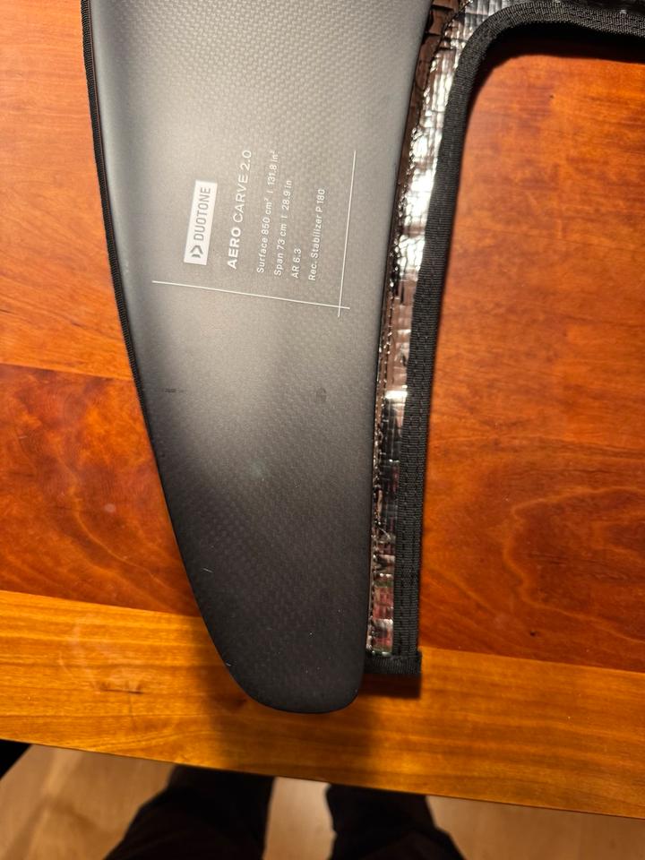 Duotone Wing Foil Set Aero Carve 2.0 D/LAB 850/180 Top Zustand in Hamburg