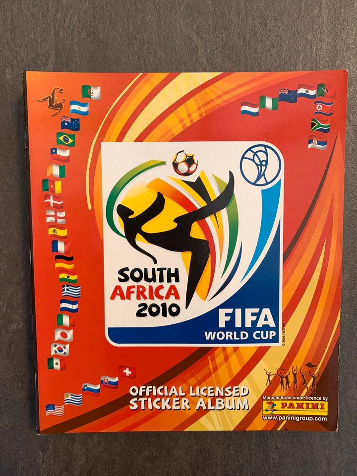 Panini Stickeralbum WM 2010 leer in Lünen