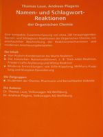 Namen- und Schlagwort-Reaktionen der org. Chemie  – Laue / Plagen Rheinland-Pfalz - Bad Dürkheim Vorschau