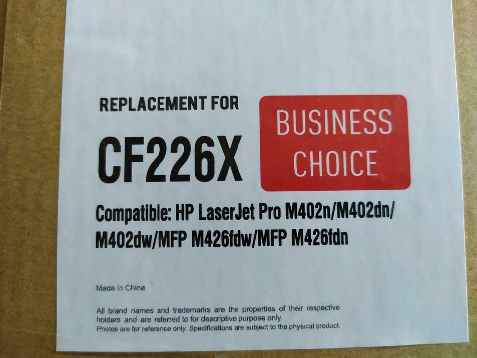 Toner für HP CF226X Doppelpack für M402 ,M426 in Ludwigshafen