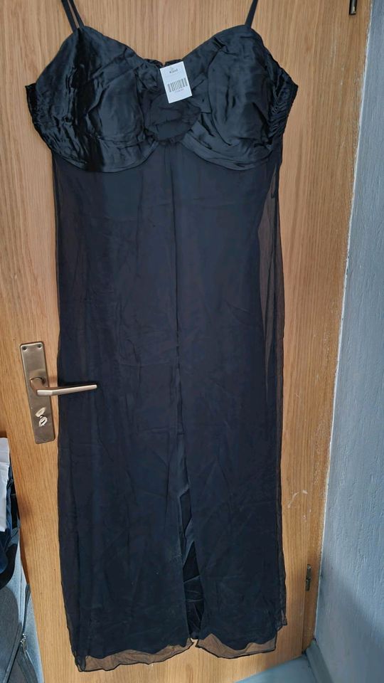 Satin-Abendkleid mit Tüll, Apart, Gr. 44/46, neu in Weikersheim