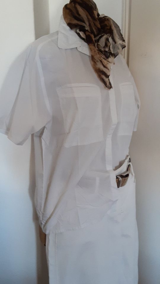 Stylische Bogner Vintage Damen Bluse Hemdbluse Gr. 42 Baumwolle in München