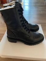 Warme Lederstiefel, Größe 38 Nürnberg (Mittelfr) - Mitte Vorschau