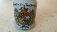 Bierkrug " Gott mit Dir Du Land der Bayern" SELTEN! Bayern - Fünfstetten Vorschau