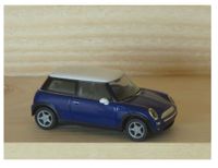 Modellautos, H0, 1:87, herpa Germany, New Mini Cooper, blau/weiß Frankfurt am Main - Praunheim Vorschau