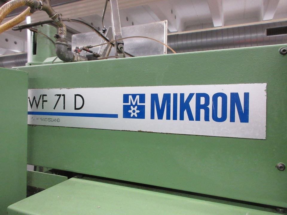 CNC Fräsmaschine Mikron WF 710 D fräsen Metall Alu Werkstatt in Straßberg