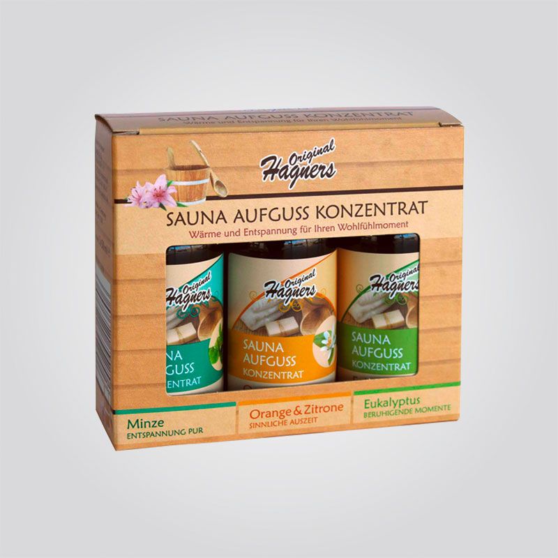 Original Hagners Sauna-Aufguss-Konzentrate 3 x 50 ml in Rottweil