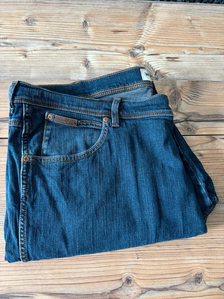 Wrangler Jeans - Texas Slim - Blau, kaum getragen - 42/34 in Kreuztal