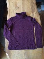 Rolli neu T-Shirt 158 Glitzer Pulli Rollkragen Aubergine Feldmoching-Hasenbergl - Feldmoching Vorschau