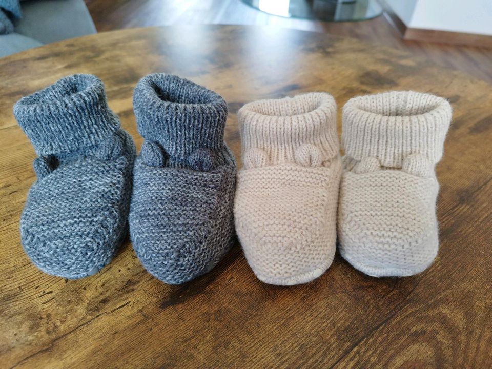 2er Set Krabbelschuhe Baby Gr. 18-20 in Schüttorf