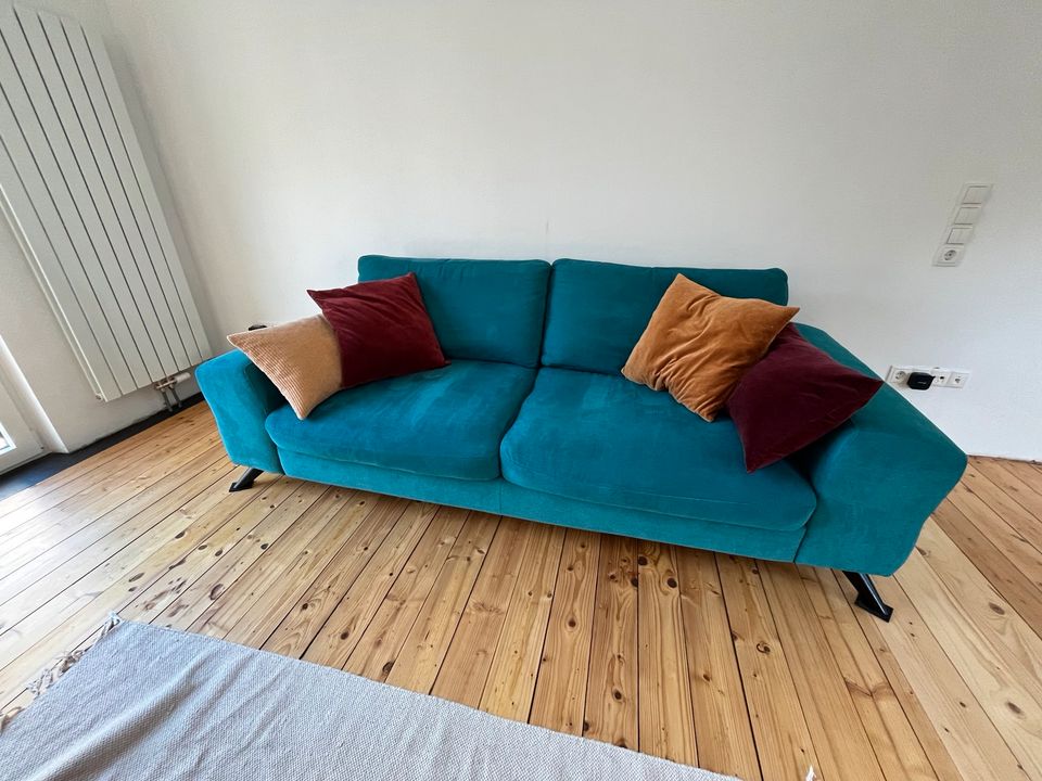 *VB* Sofa Couch 3Sitzer Möbelum *frisch gereinigt* Mid Century in Harthausen