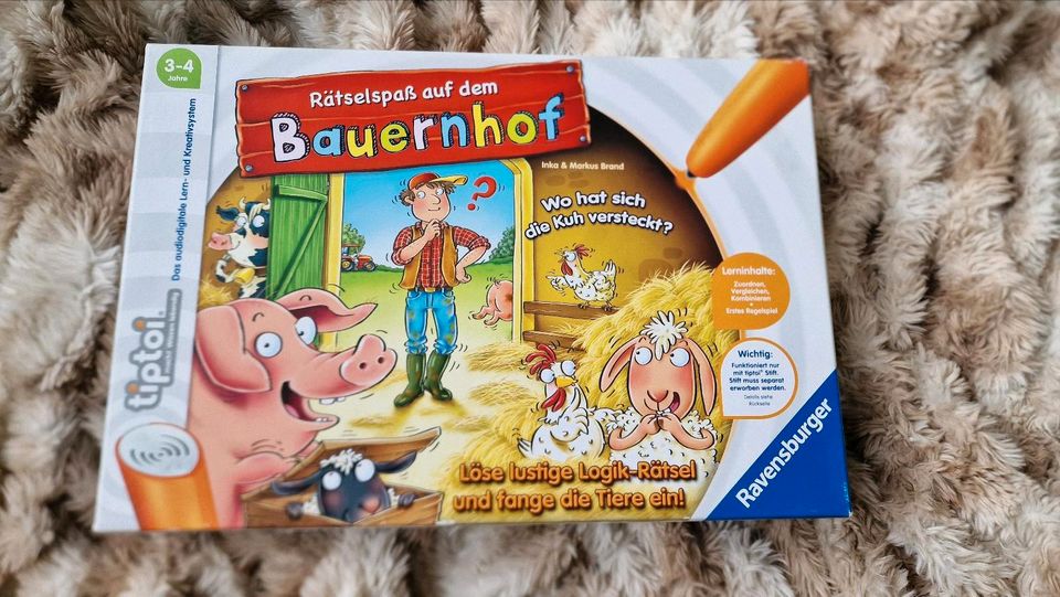 Tiptoi Spiel "Auf dem Bauernhof" in Hohenstein-Ernstthal