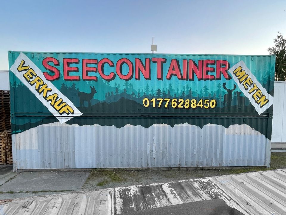 20ft Sanitärcontainer Baucontainer Bürocontainer Container mit WC Wohncontainer in Seitenroda
