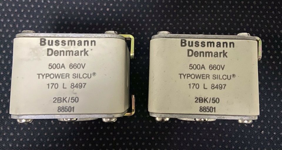 BUSSMAN Fuse 500A 660V / 17L8497 Sicherung Protistor in Simbach