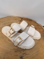 Sandalen Creme beige Gold Gr. 40 Nordrhein-Westfalen - Hamminkeln Vorschau