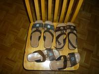 3 Paar flache Rieker Pantoletten Sandaletten Sandalen Grösse 38 Bayern - Lappersdorf Vorschau