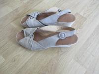 Paul Green Sandalen Gr. 39 (6) beige Wildleder Bayern - Ingolstadt Vorschau