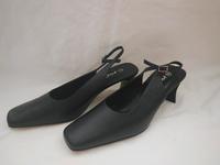 Slingpumps dunkelblau Leder von Moda Gr. 40 Nordrhein-Westfalen - Erkrath Vorschau