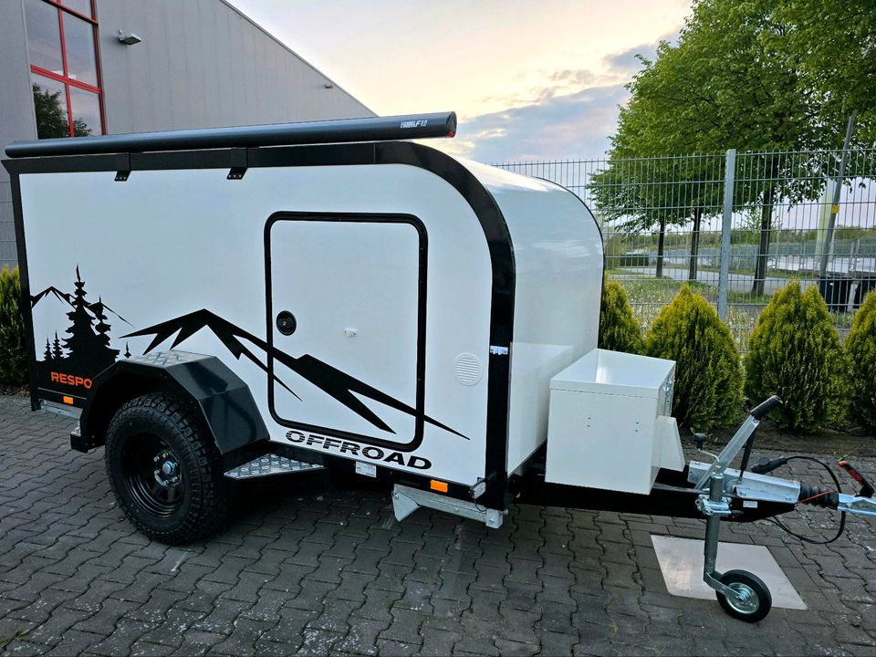 RESPO Mini-Caravan Off-Road 1350kg Teardrop mit Top Ausstattung in Paderborn