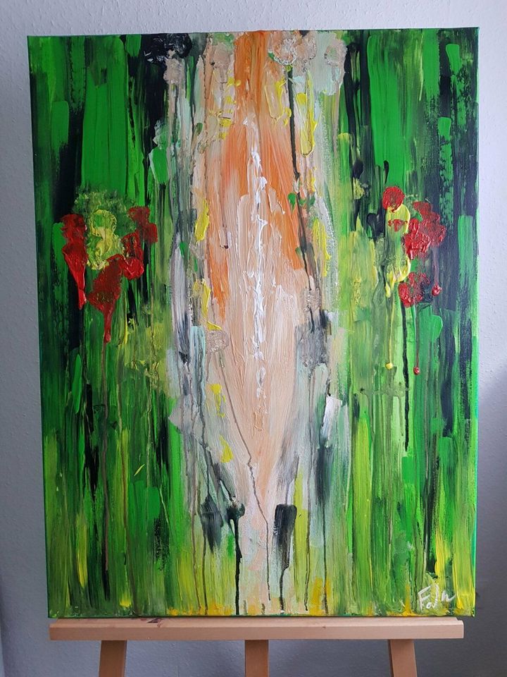 Abstrakt Acrylbild Green in Heilbronn