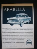 Lloyd Arabella Werbeanzeige Reklame 1959 original Baden-Württemberg - Schopfheim Vorschau