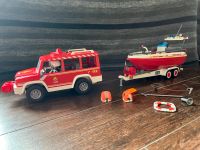 Playmobil Feuerwehrfahrzeug mit Löschboot Nordrhein-Westfalen - Paderborn Vorschau