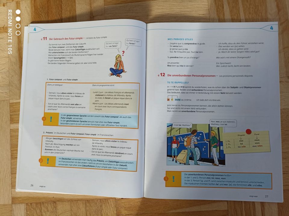 Dècouvertes 3 -Sèrie jaune Grammatisches Beiheft Klett Buch in Rastede