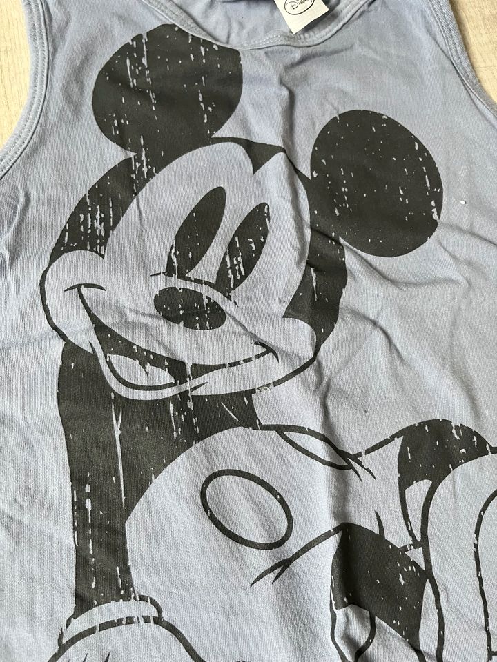 Tanktop, top, Shirt, Mickey Maus, Disney, H&M Gr. 92 in Linsburg