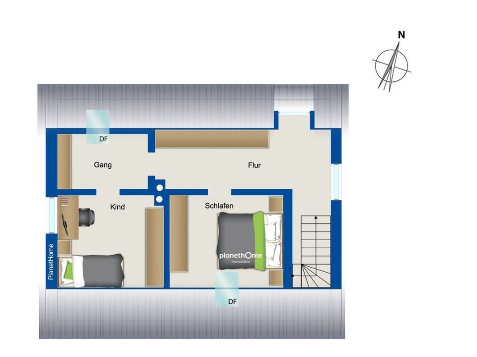 Gepflegtes, weitgehend renoviertes Einfamilienhaus in ruhiger Lage am Binnendeich in Kronprinzenkoog in Marne