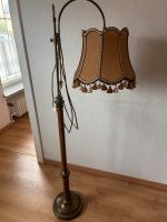 Stehlampe im Retro design mit Lederschirm Nordrhein-Westfalen - Troisdorf Vorschau