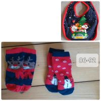 Baby Socken & Lätzchen "Weihnachtsfest" Duisburg - Hamborn Vorschau