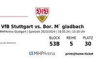 2 Tickets VfB gegen Gladbach Baden-Württemberg - Göppingen Vorschau