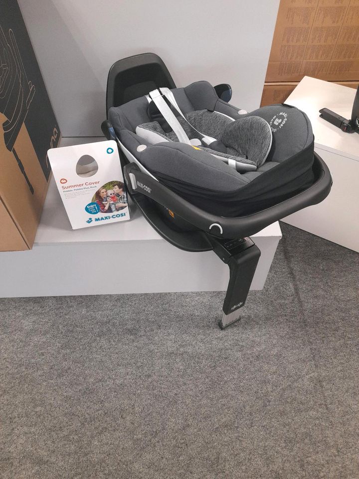 Maxi Cosi Pebble Pro/Isofix-Station/Sommerbezug in Haltern am See