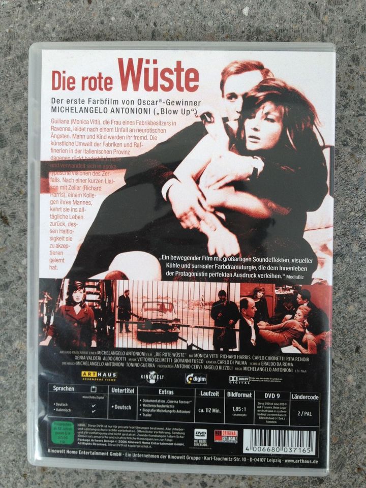 Antonioni DVD  Die rote Wüste in Darmstadt