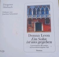 Hörbuch Donna Leon | Ein Sohn ist uns gegeben | Krimi Thriller 7 Dresden - Leuben Vorschau