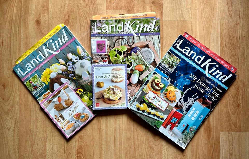 16 Zeitschriften ‚Mein schönes Land/LandLust/LiebesLand/LandKind‘ in Freiburg im Breisgau