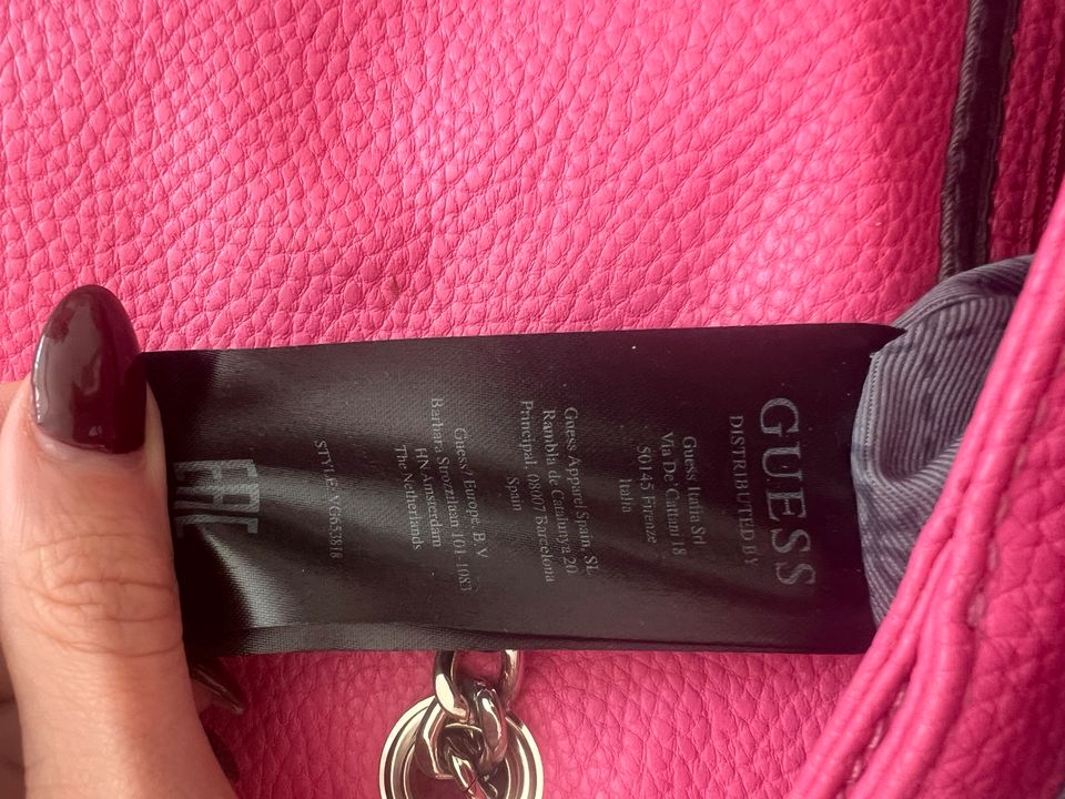 Guess Handtasche Bag Trend Pink Designer Tasche in Berlin