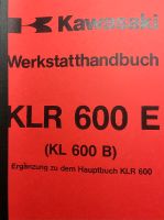 Werkstatthandbuch KLR 600 E Nordrhein-Westfalen - Finnentrop Vorschau