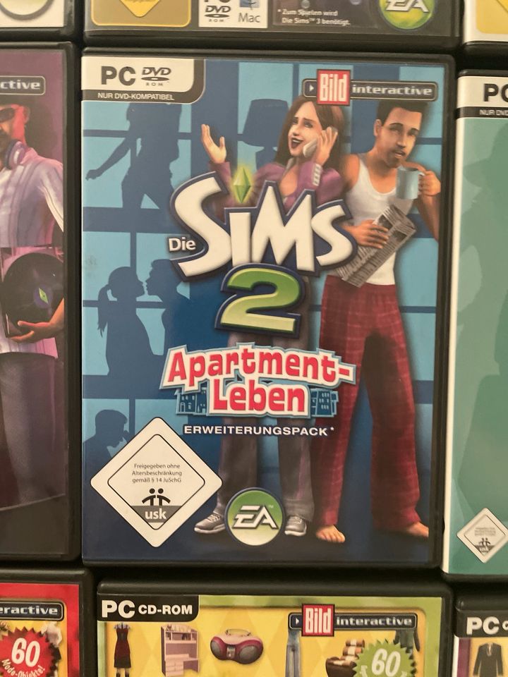 Sims 2 & Sims 3 - verschiedene Spiele - Preise in Beschreibung in Viersen