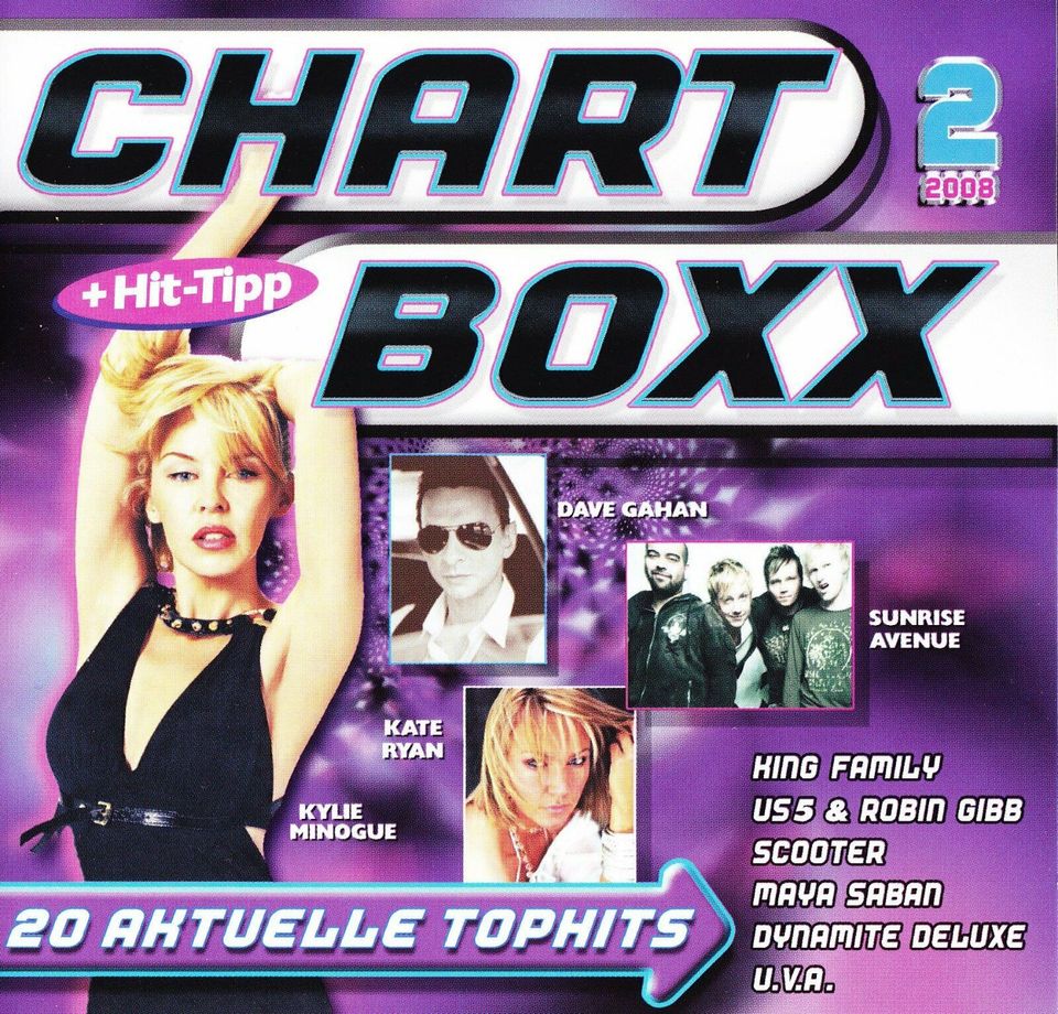 Top 13 Music-Club Chart Boxx-(20 aktuelle Tophits) 2008 (8CDs) in Meppen