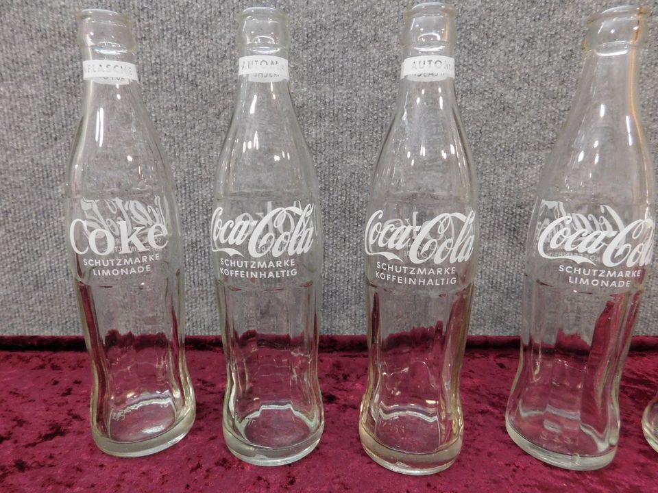 6 alte Coca Cola Flaschen – Vintage in Waldfischbach-Burgalben